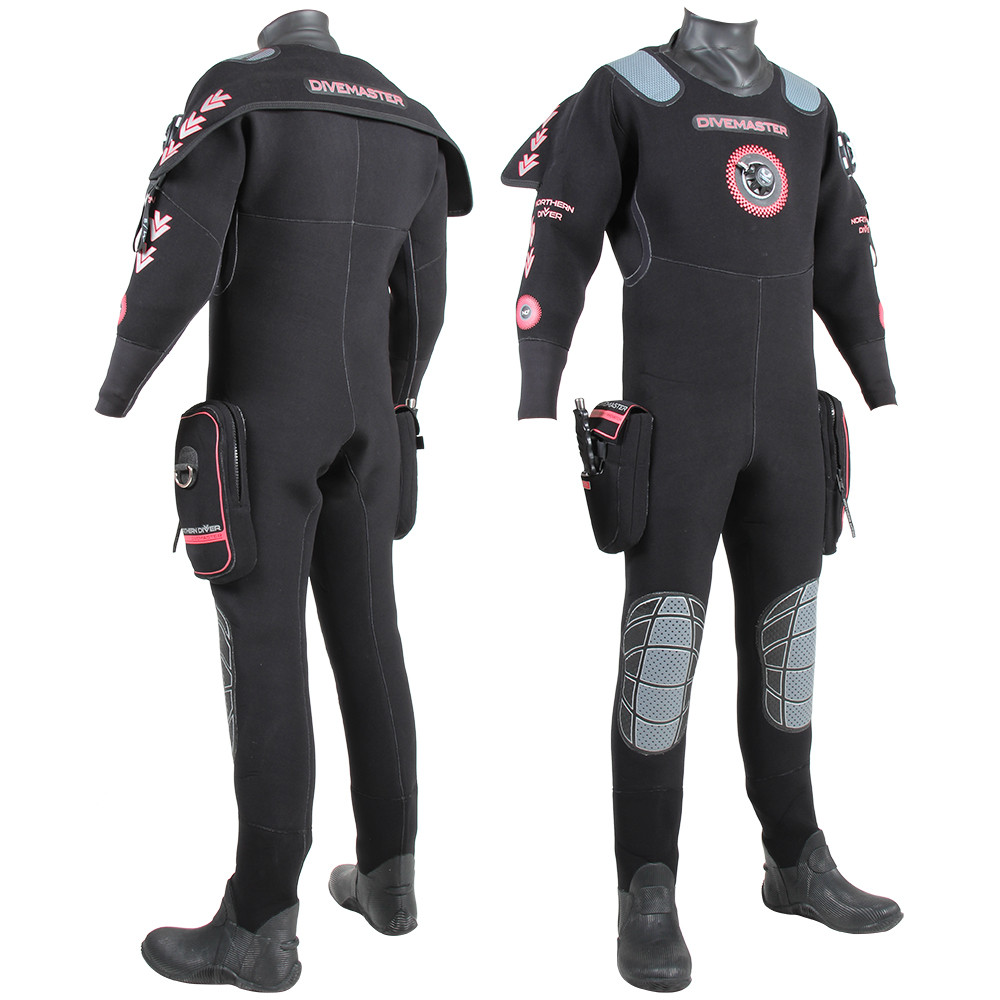 Неопреновый сухой гидрокостюм Divemaster Sport 5 мм для дайвинга