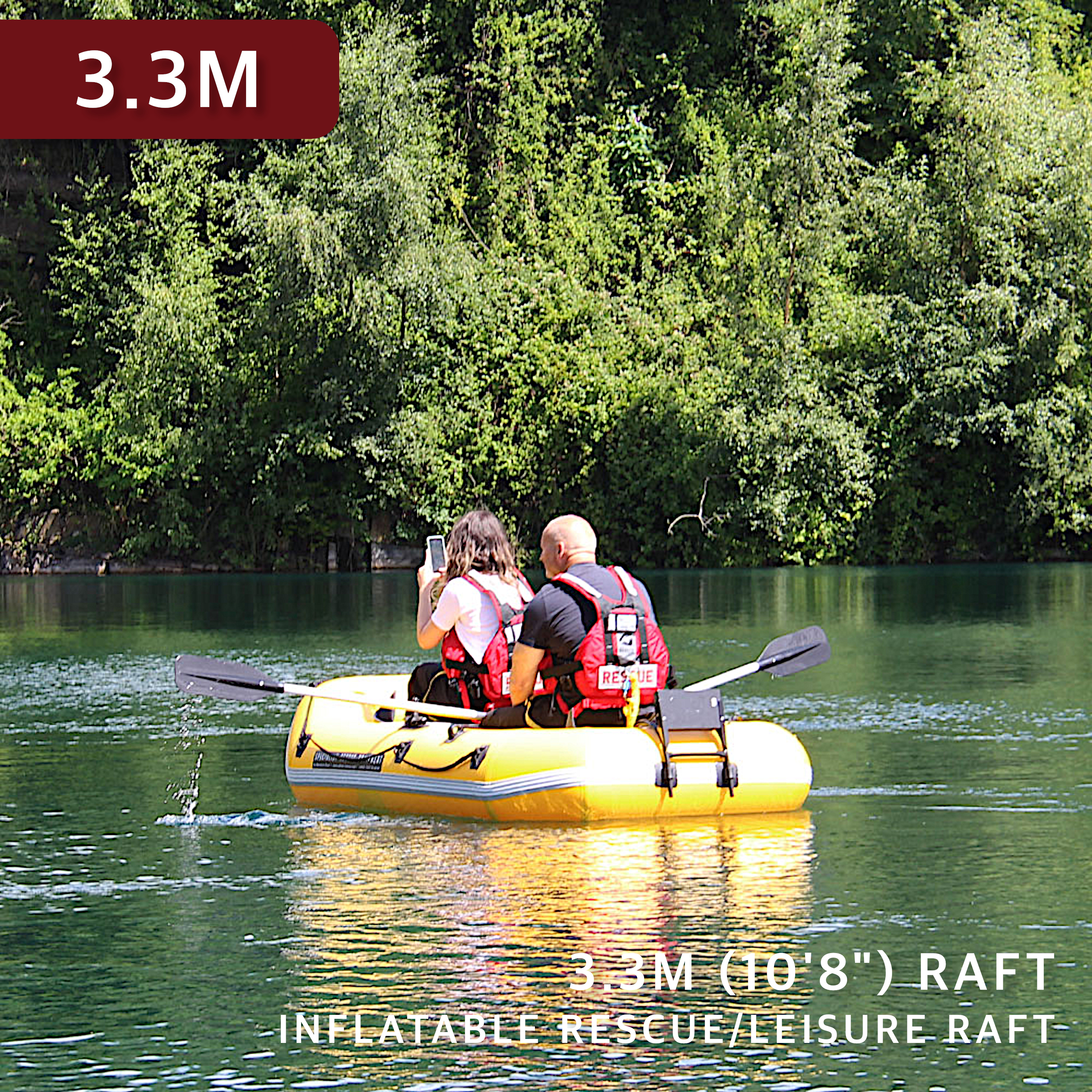 Надувной плот 3,3 м (10'8)