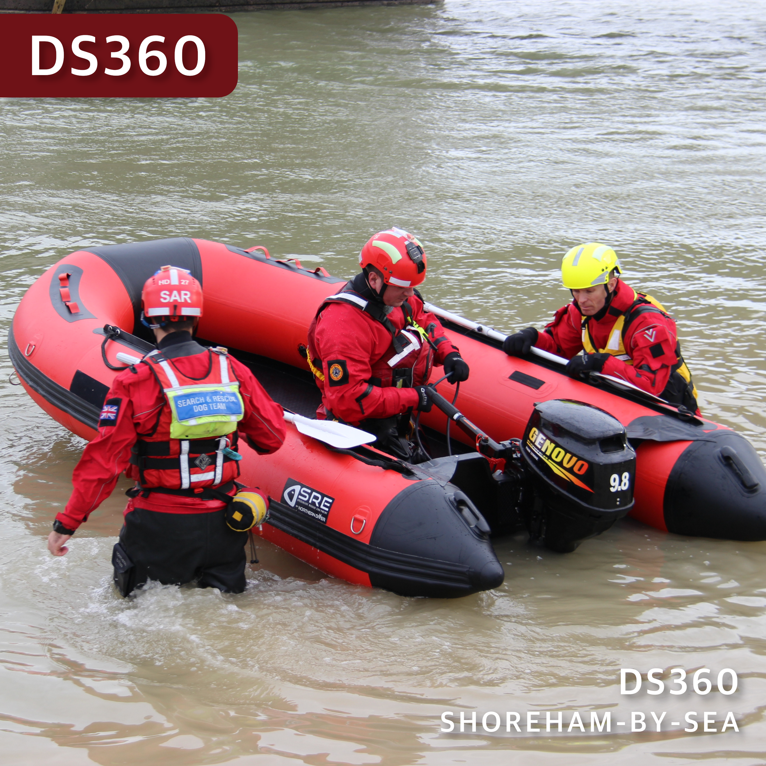 Надувные коммерческие лодки DS360 с алюминиевым полом