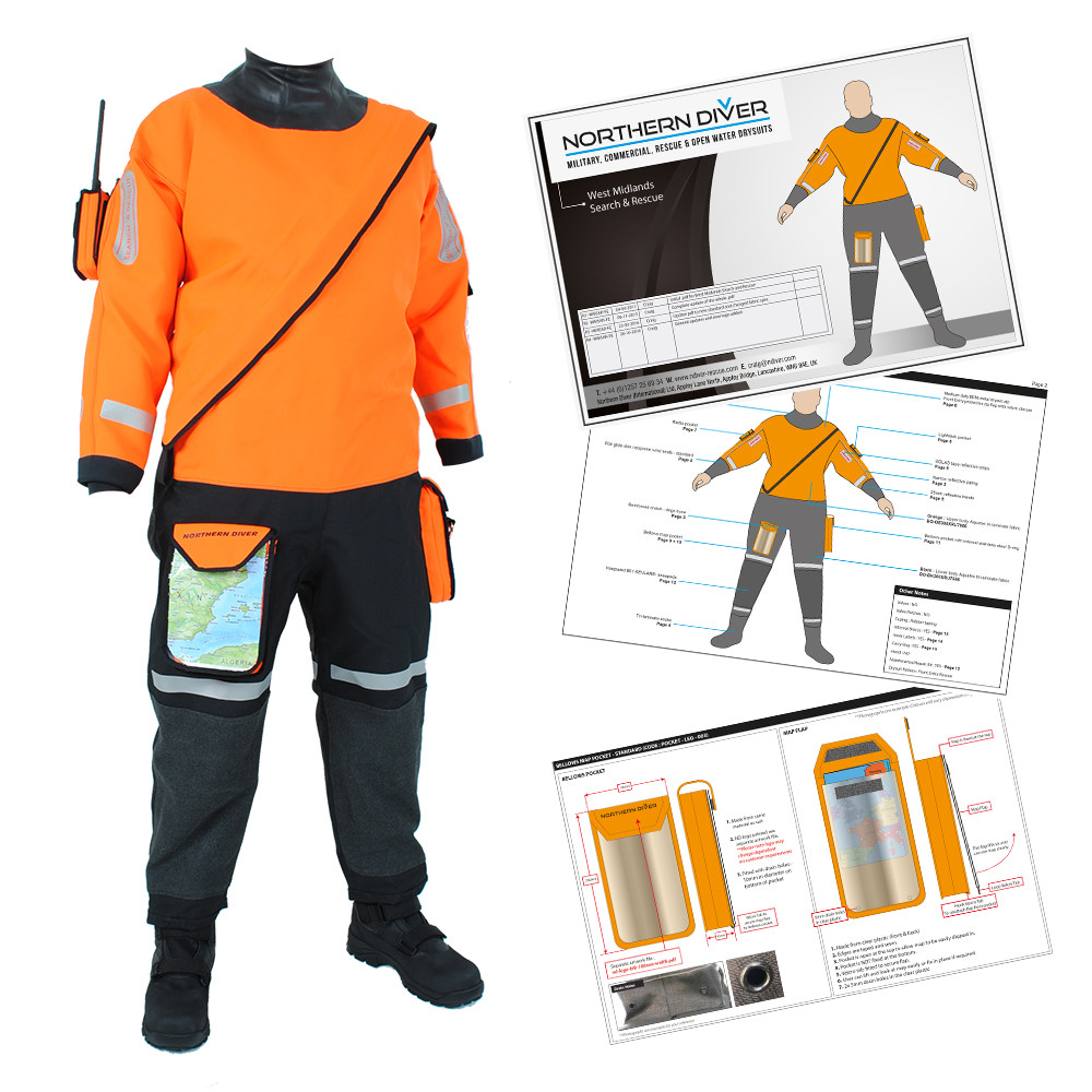 Спасательный костюм West Midlands SAR по мерке