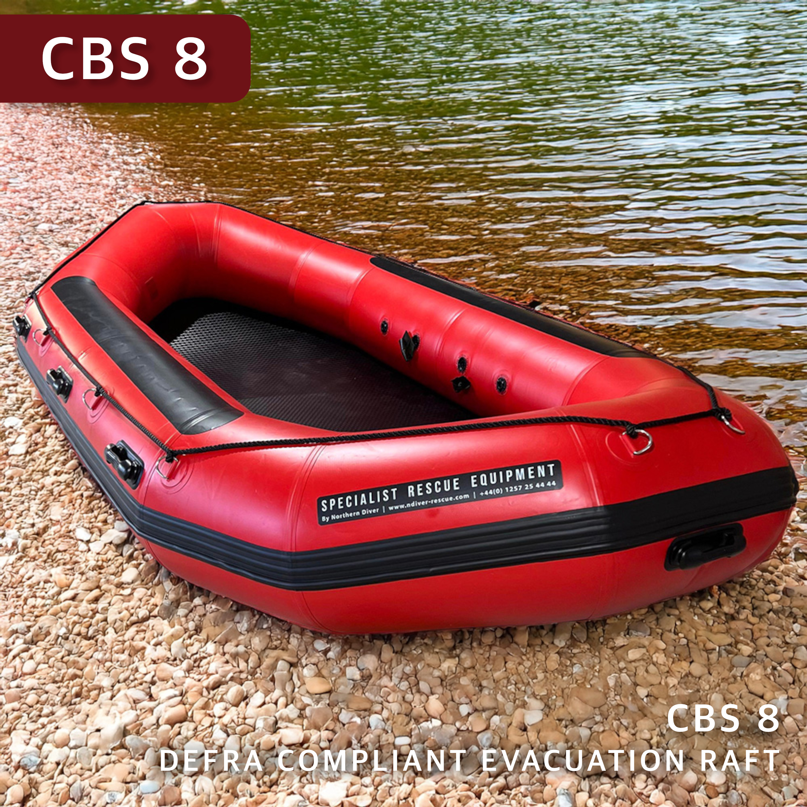 Эвакуационный плот CBS-8 (соответствует DEFRA)