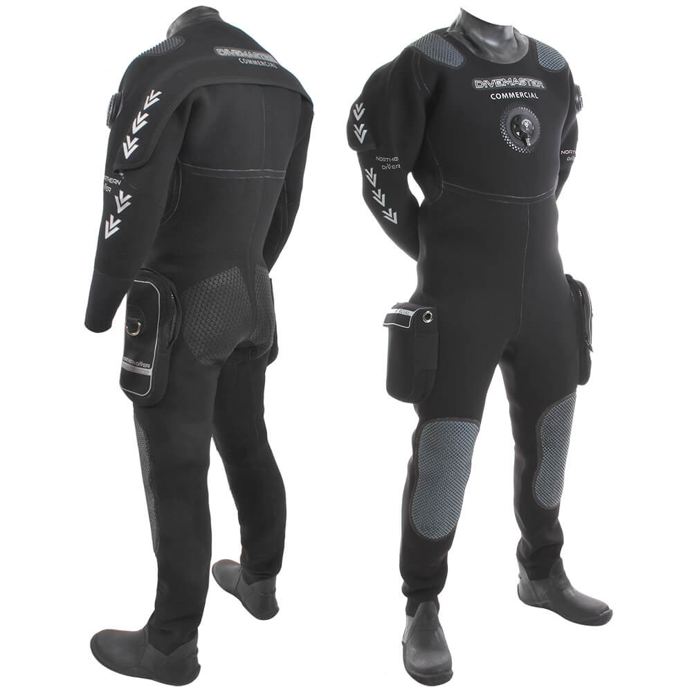 Индивидуальный коммерческий сухой гидрокостюм Divemaster